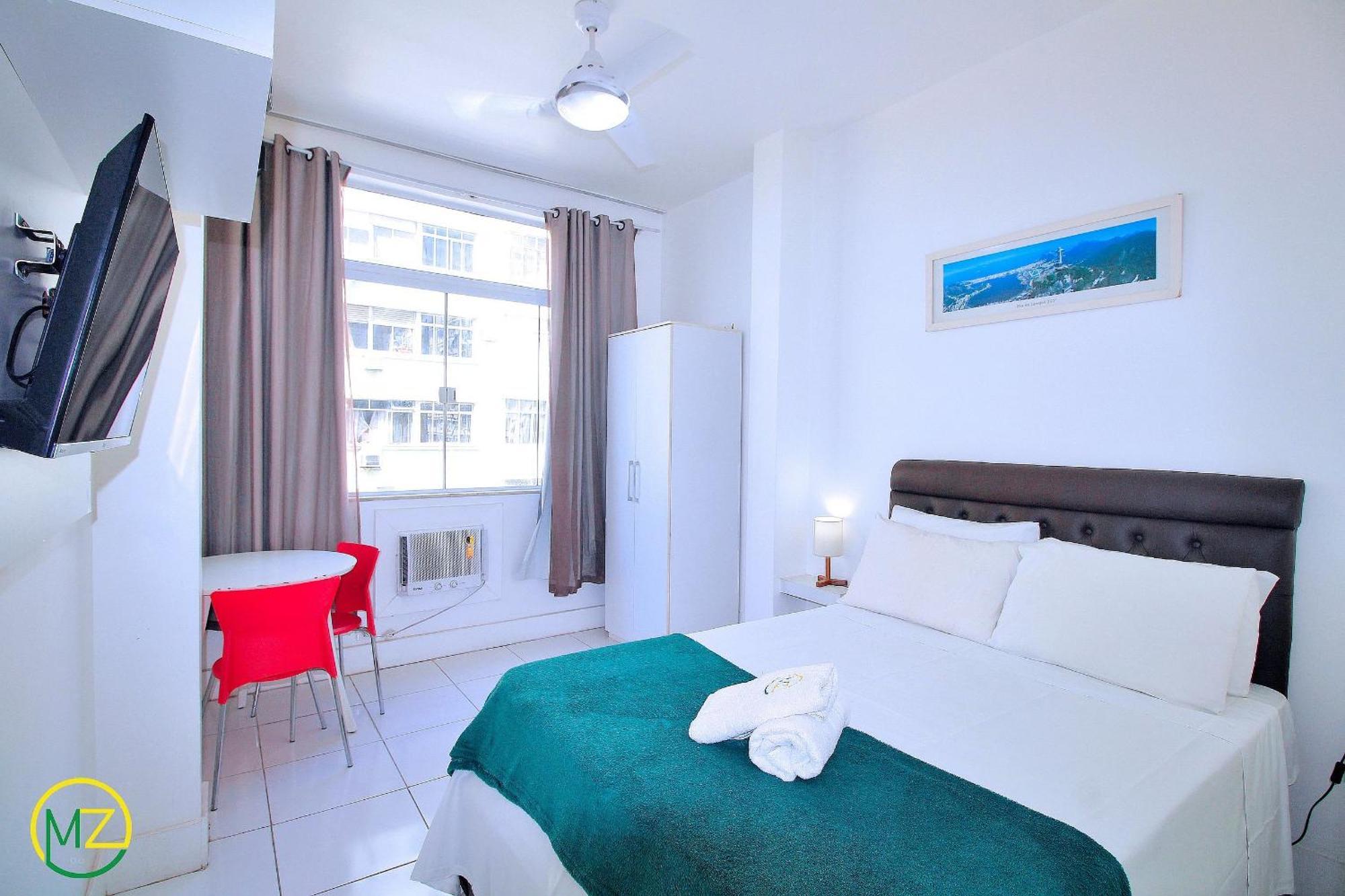 Studio Vista Mar Para 3 Pessoas Em Copacabana Rio de Janeiro Buitenkant foto